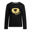 Schnauze - Teenager Langarmshirt - black