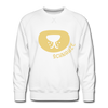 Schnauze - Männer Premium Sweatshirt - white