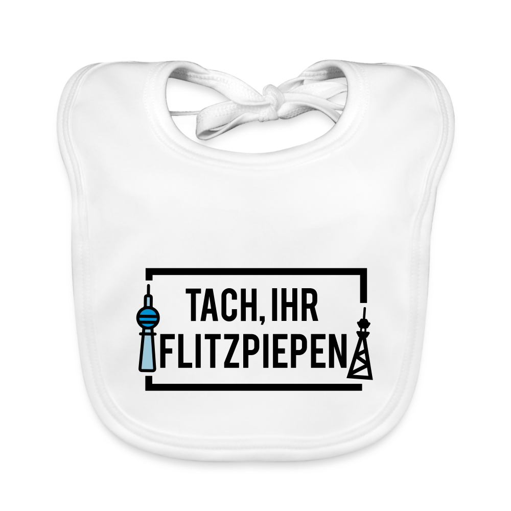 Tach ihr Flitzpiepen - Lätzchen - white