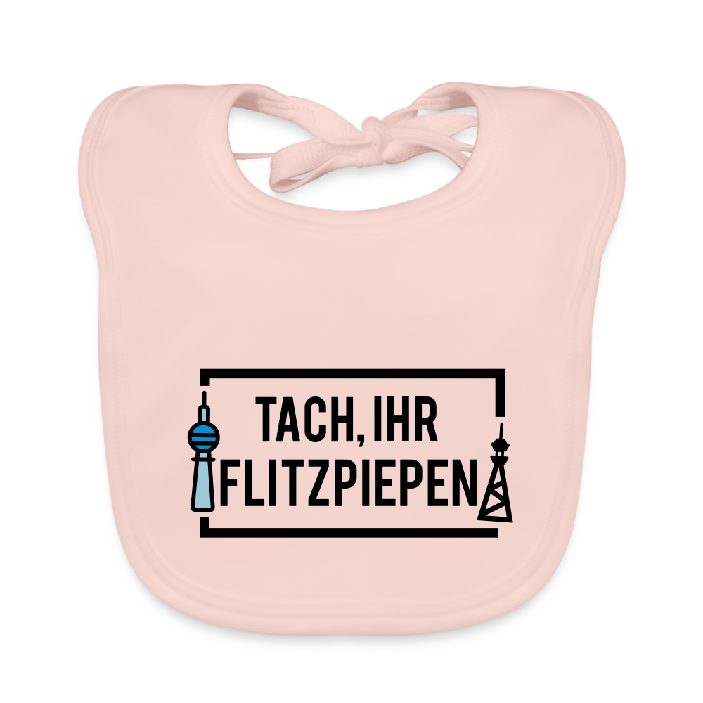 Tach ihr Flitzpiepen - Lätzchen - rose