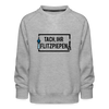 Tach ihr Flitzpiepen - Kinder Premium Sweatshirt - heather grey