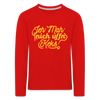 Jeh mah nich uffn Keks gelb - Kinder Langarmshirt - red