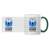 Chef - Tasse zweifarbig - white/dark green