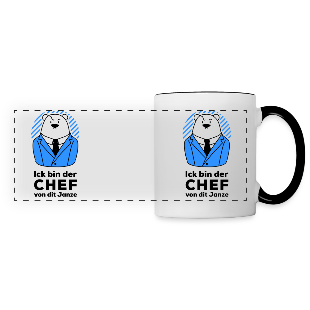 Chef - Tasse zweifarbig - white/black