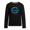 Dit Looft! - Teenager Langarmshirt - black