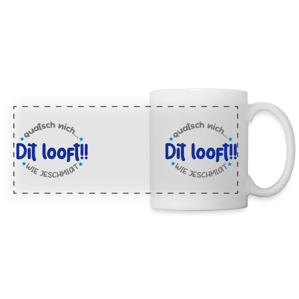 Dit Looft! - Tasse zweifarbig - white