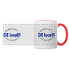 Dit Looft! - Tasse zweifarbig - white/red