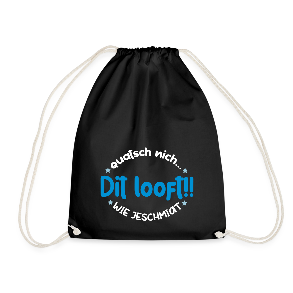 Dit Looft! - Turnbeutel - black