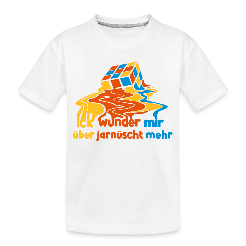 Ick wunder mir - Kinder Premium T-Shirt - white