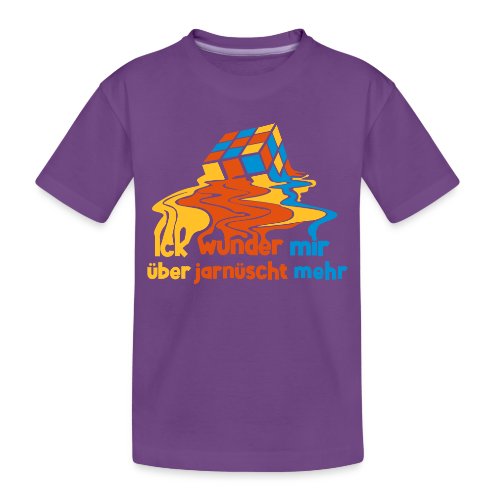 Ick wunder mir - Kinder Premium T-Shirt - purple