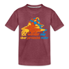 Ick wunder mir - Kinder Premium T-Shirt - heather burgundy