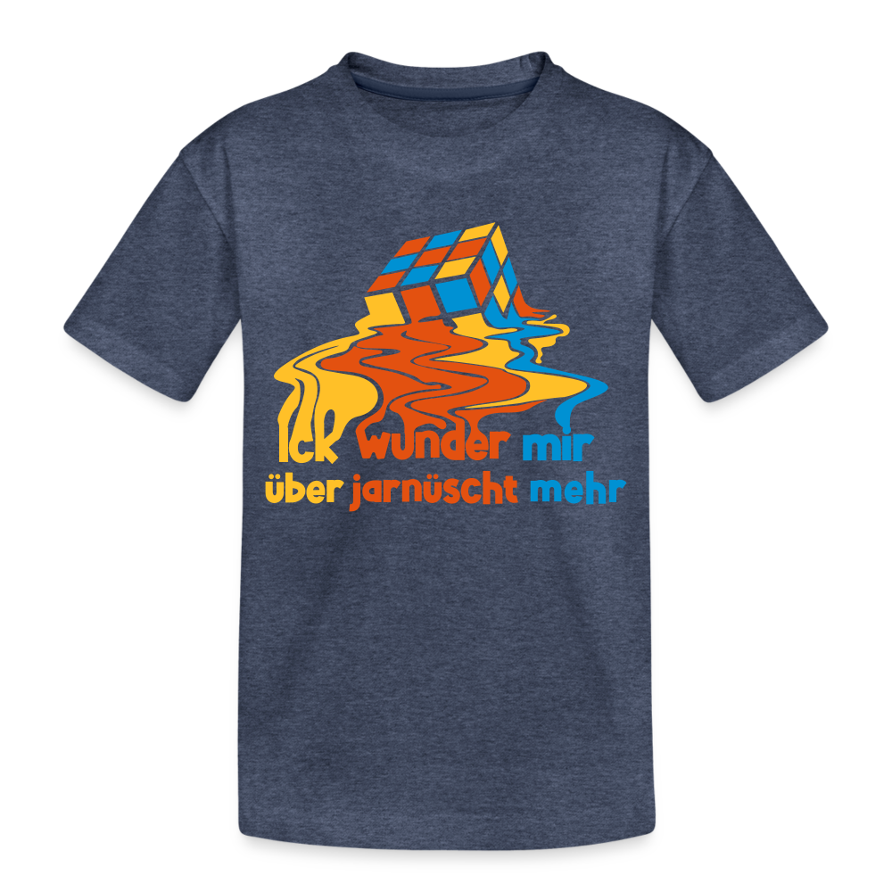 Ick wunder mir - Kinder Premium T-Shirt - heather blue