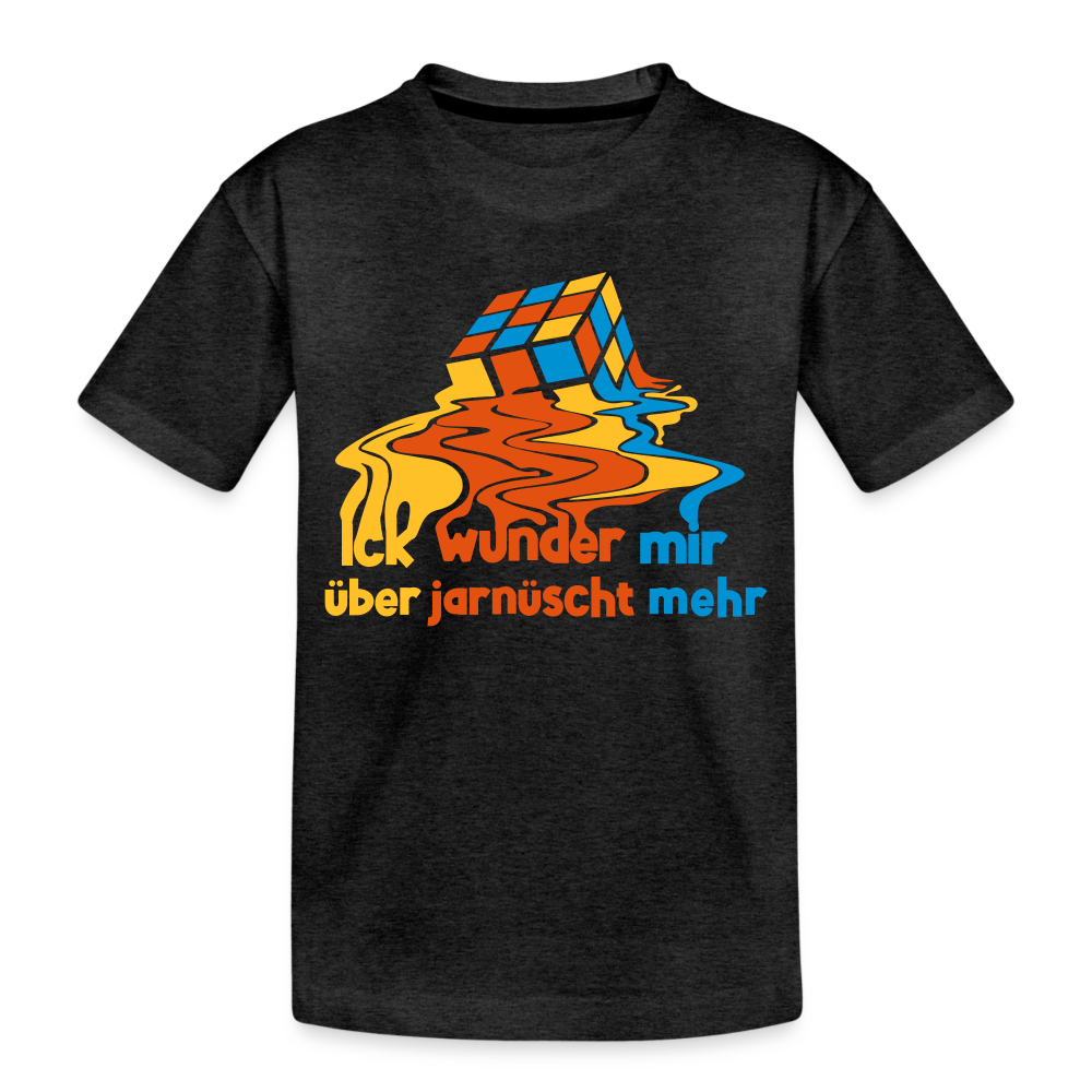 Ick wunder mir - Kinder Premium T-Shirt - charcoal grey