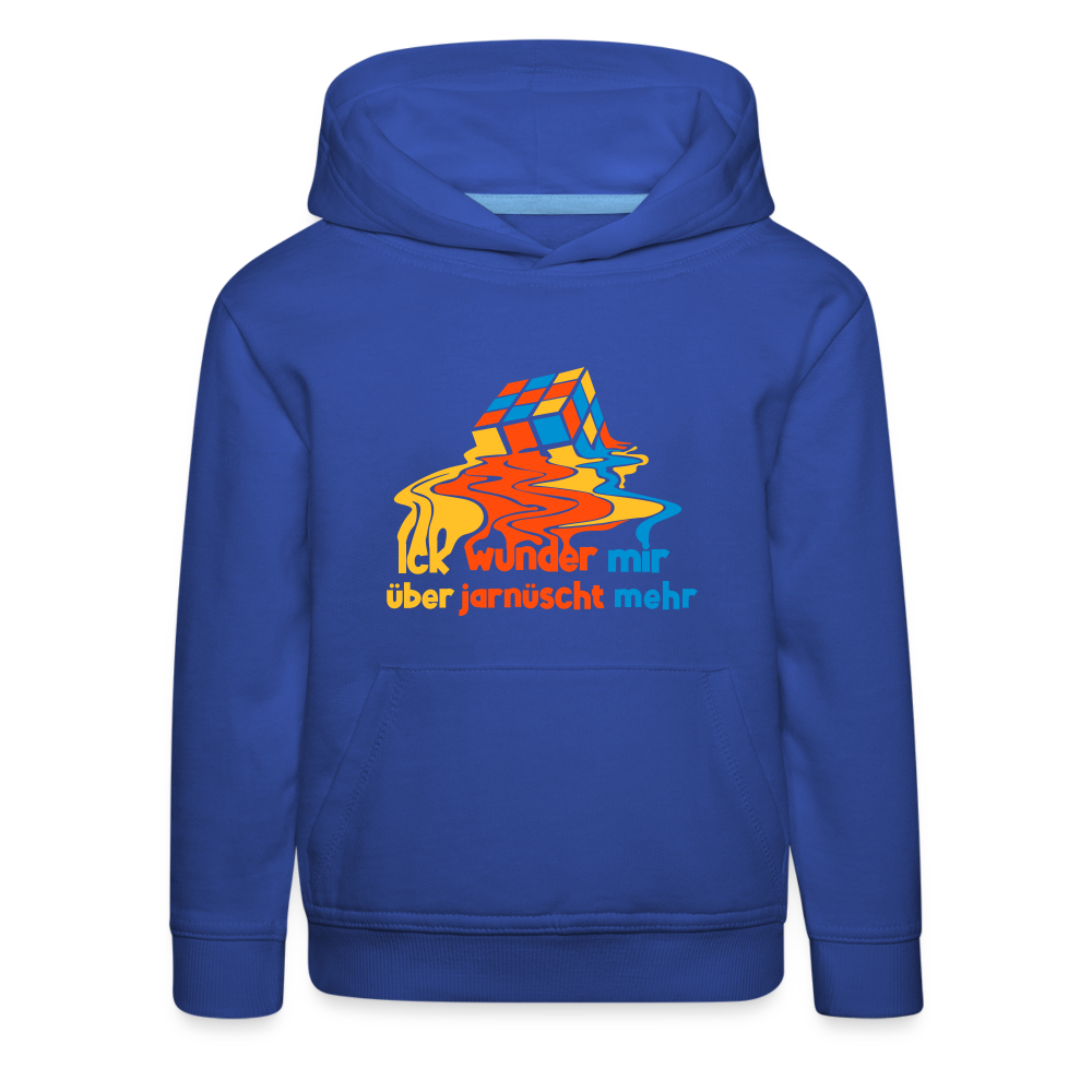 Ick Wunder Mir - Kinder Premium Hoodie - royal blue