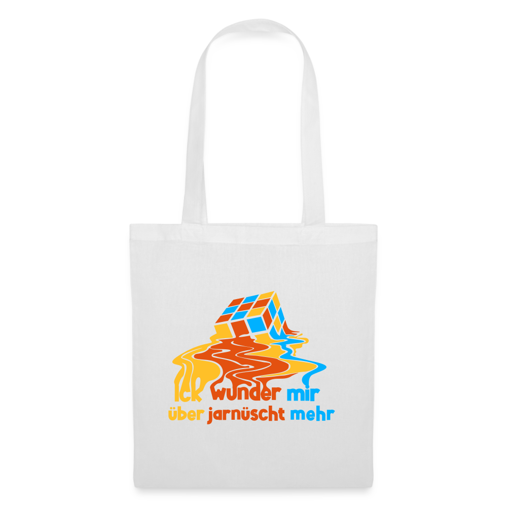 Ick Wunder Mir - Stoffbeutel - white
