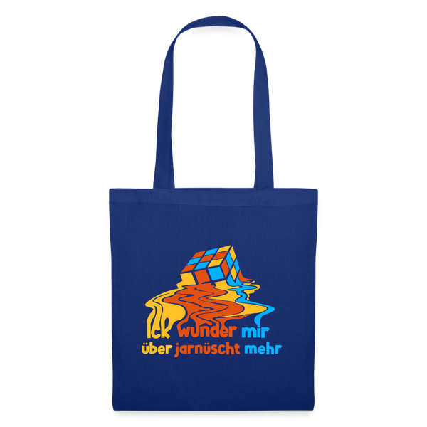 Ick Wunder Mir - Stoffbeutel - royal blue