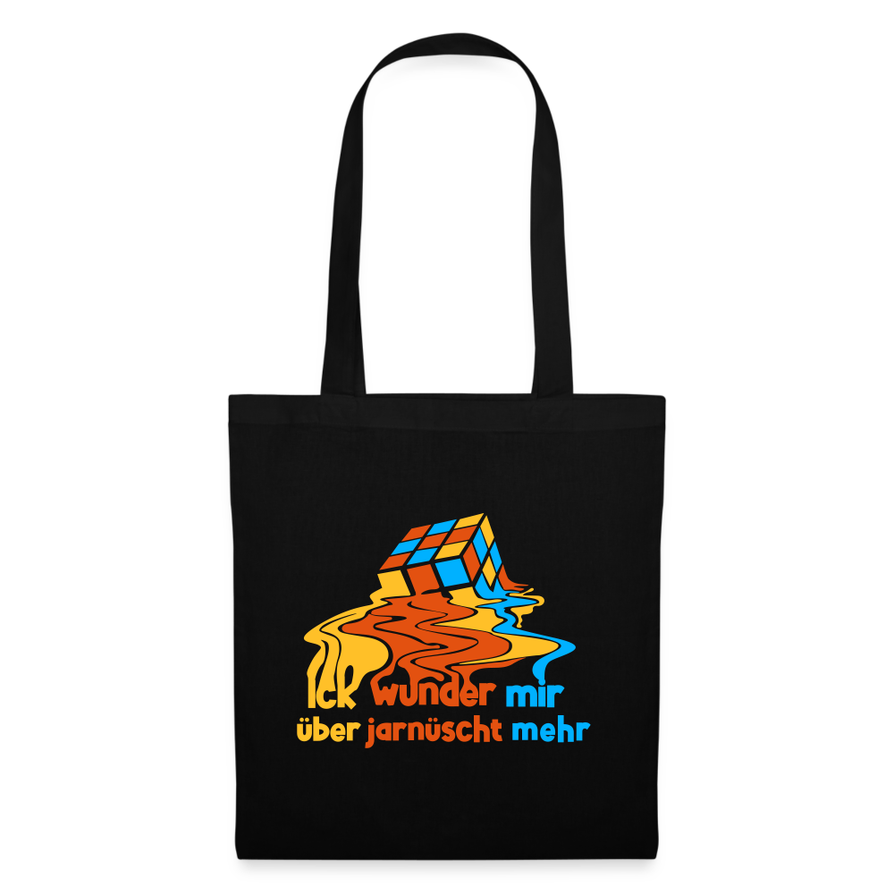 Ick Wunder Mir - Stoffbeutel - black