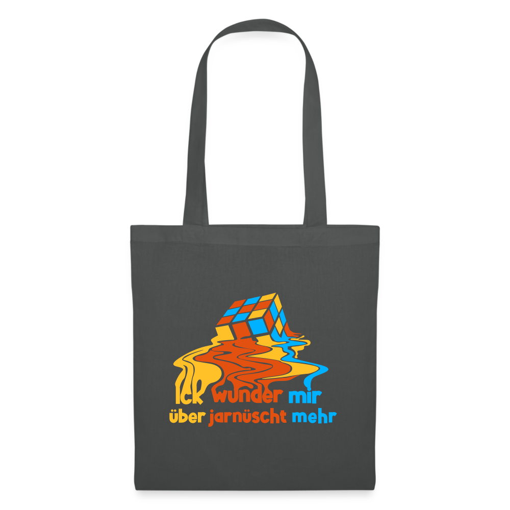 Ick Wunder Mir - Stoffbeutel - graphite grey