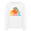 Ick Wunder Mir - Kinder Langarmshirt - white