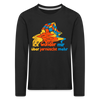 Ick Wunder Mir - Kinder Langarmshirt - black
