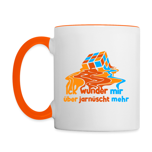 Ick Wunder Mir - Tasse zweifarbig
