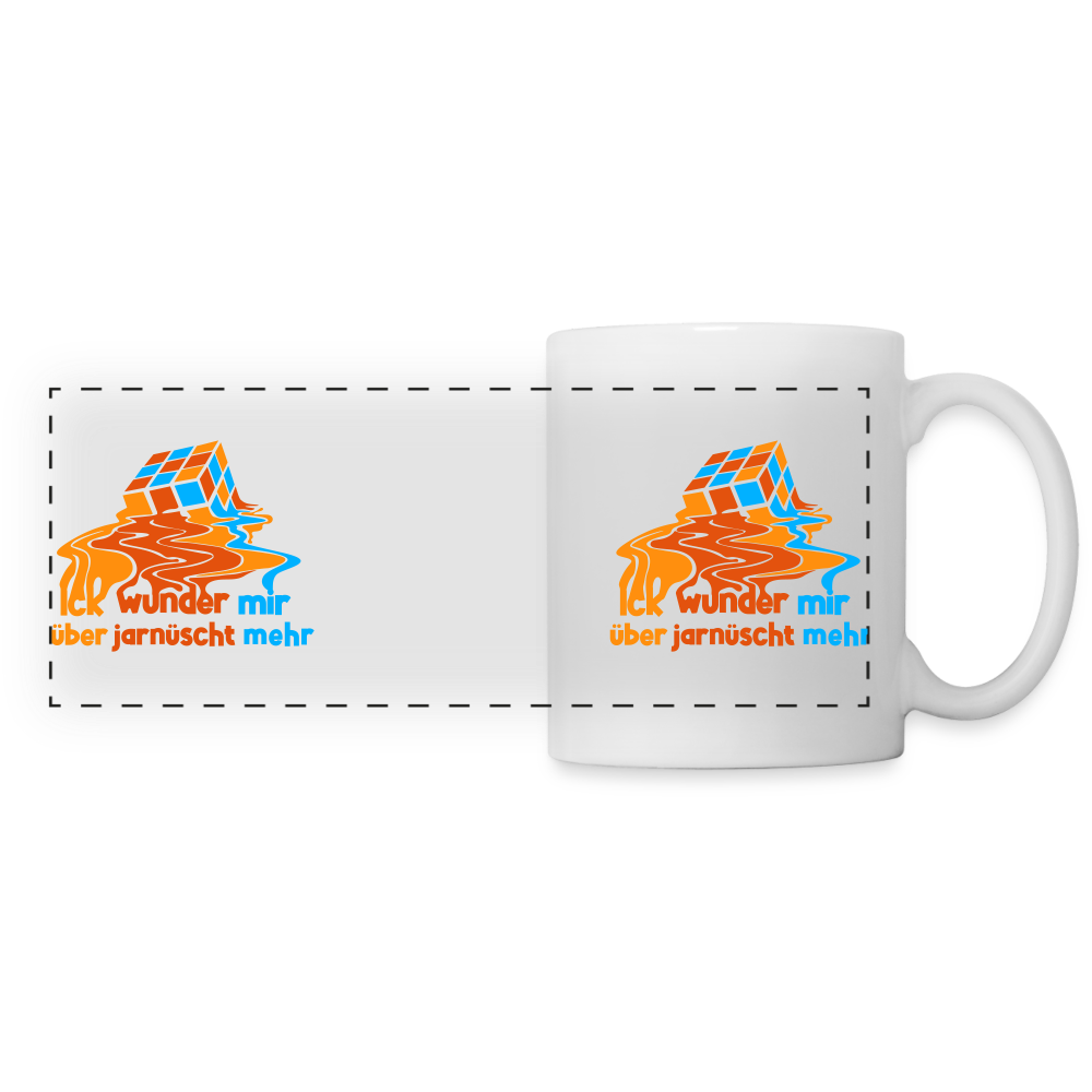 Ick Wunder Mir - Tasse zweifarbig - white