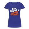 Sex, Drucks & Currywurst - Frauen Premium T-Shirt - royal blue