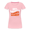 Sex, Drucks & Currywurst - Frauen Premium T-Shirt - rose shadow