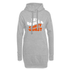 Sex, Drucks & Currywurst - Hoodie-Kleid - heather grey