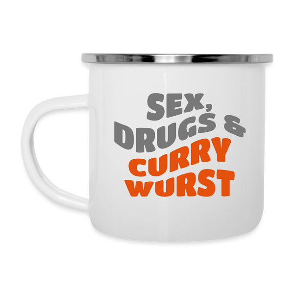 Sex Drucks And Currywurst Emaille Tasse Schnauze Designs Berlin 