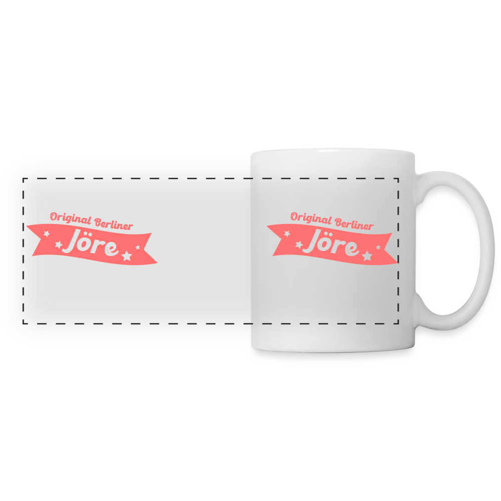 Berliner Jöre - Tasse zweifarbig - white