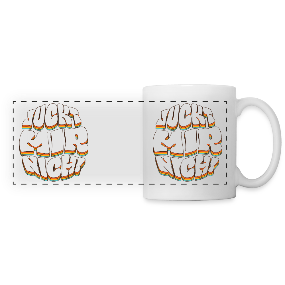Juckt Mir Nich! - Tasse zweifarbig - white