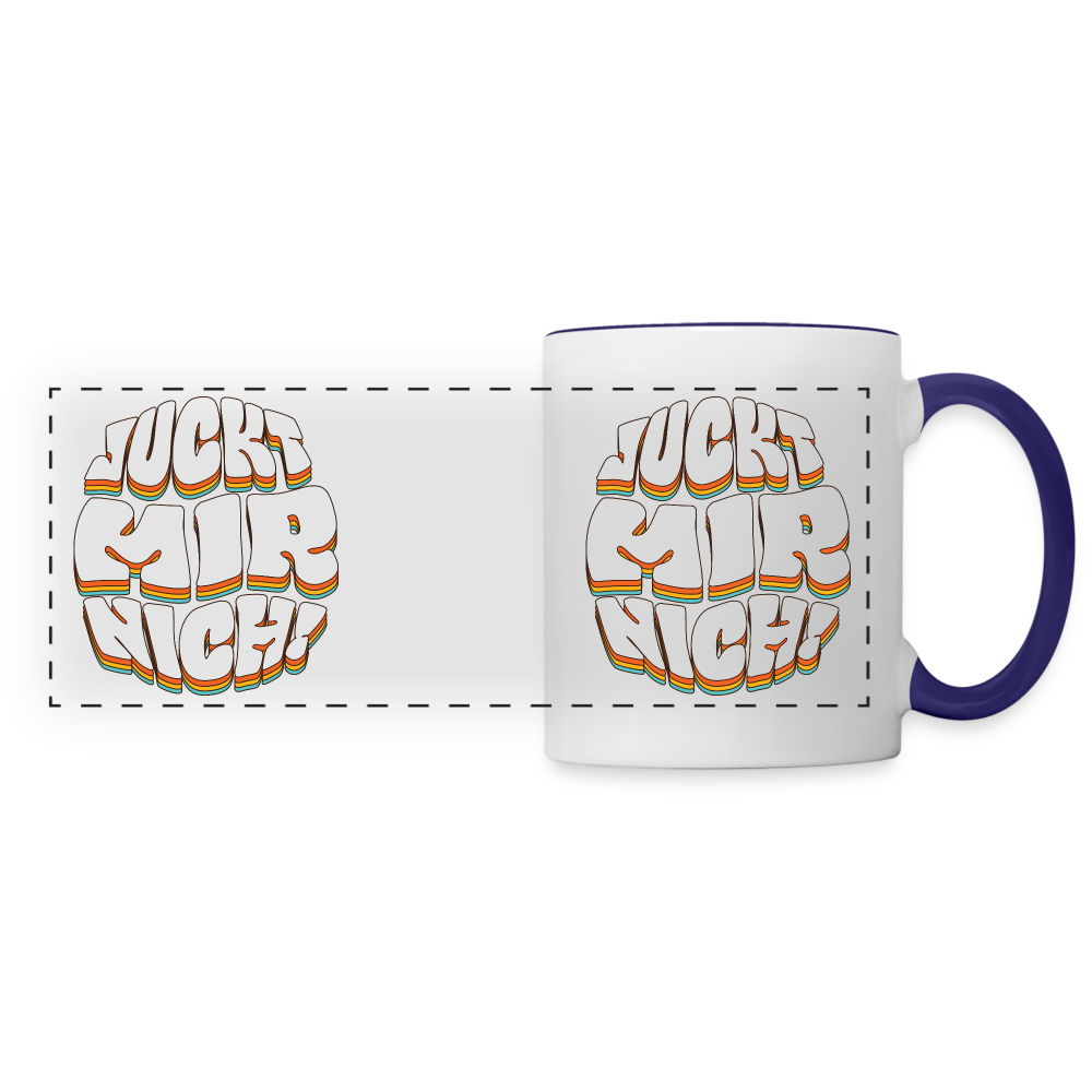 Juckt Mir Nich! - Tasse zweifarbig - white/cobalt blue