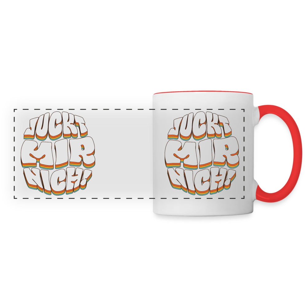 Juckt Mir Nich! - Tasse zweifarbig - white/red