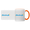 Ostschnitte - Tasse zweifarbig - white/orange