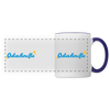 Ostschnitte - Tasse zweifarbig - white/cobalt blue