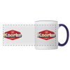 KNORKE lebt! - Tasse zweifarbig - white/cobalt blue