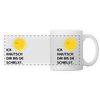 Ick knutsch dir Sonne! - Tasse zweifarbig - white