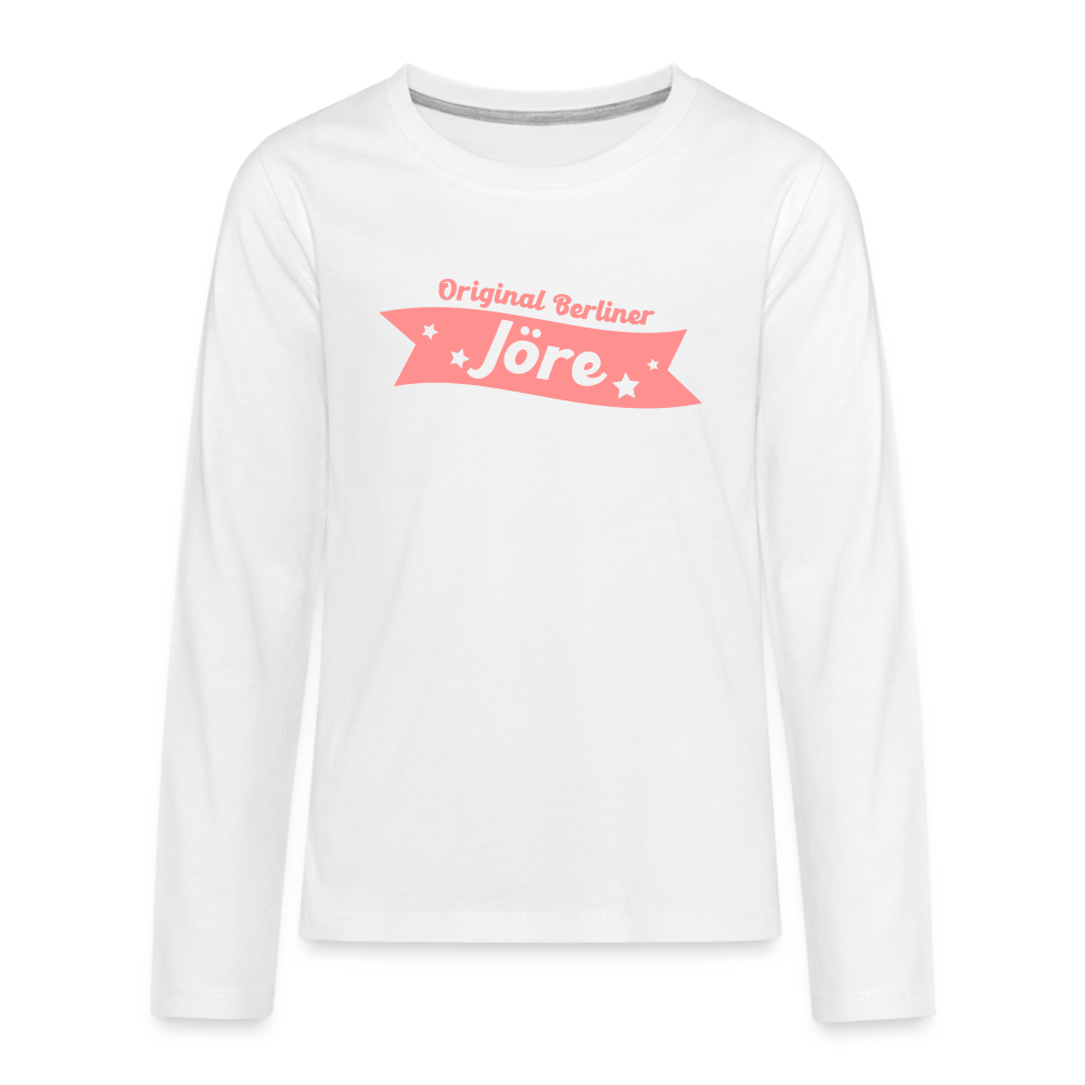 Berliner Jöre - Teenager Langarmshirt - white
