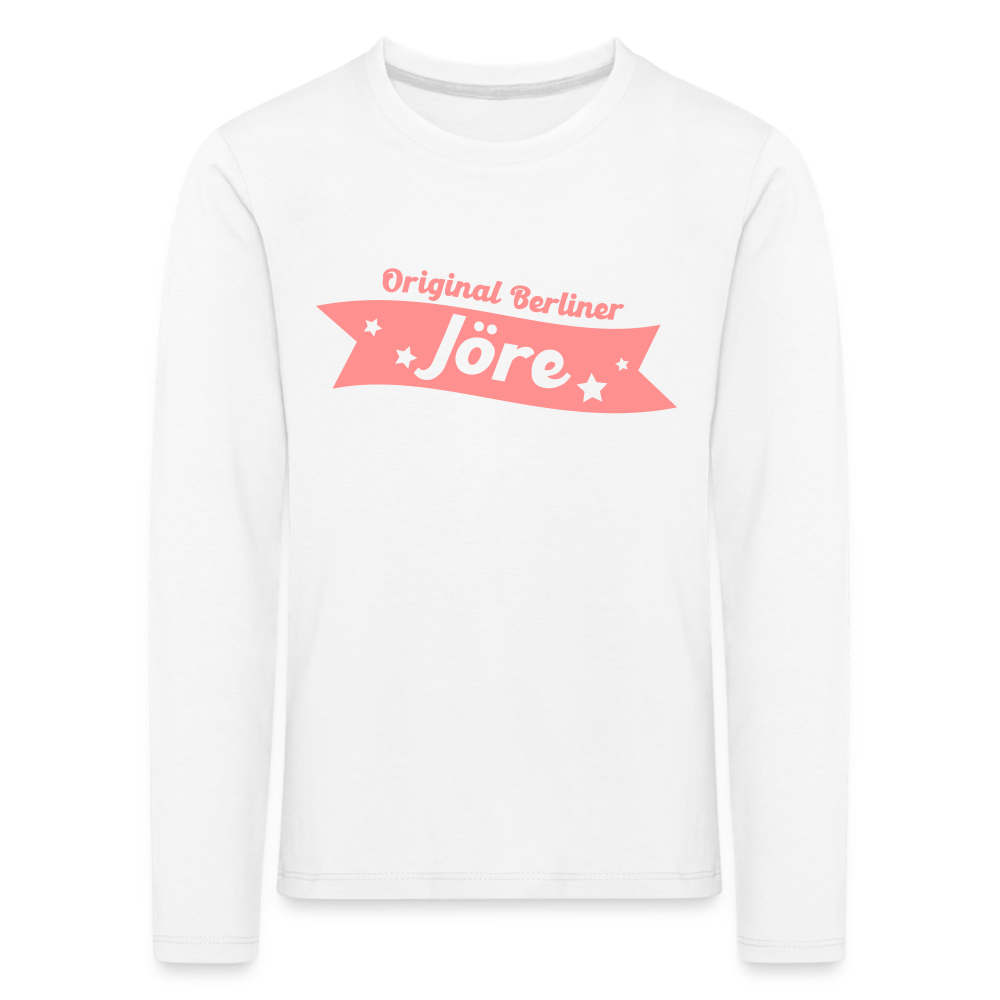 Berliner Jöre - Kinder Langarmshirt - white
