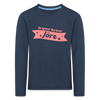 Berliner Jöre - Kinder Langarmshirt - navy