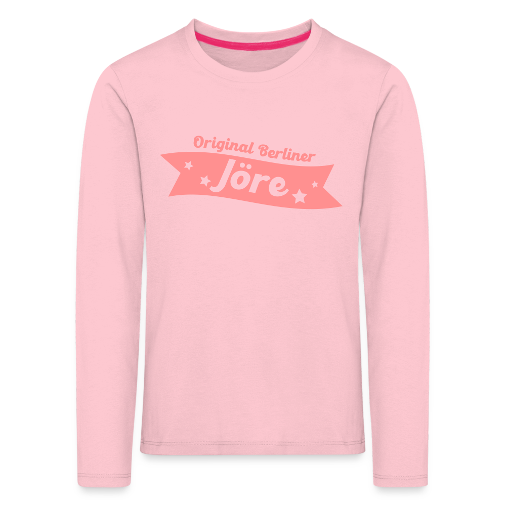 Berliner Jöre - Kinder Langarmshirt - rose shadow