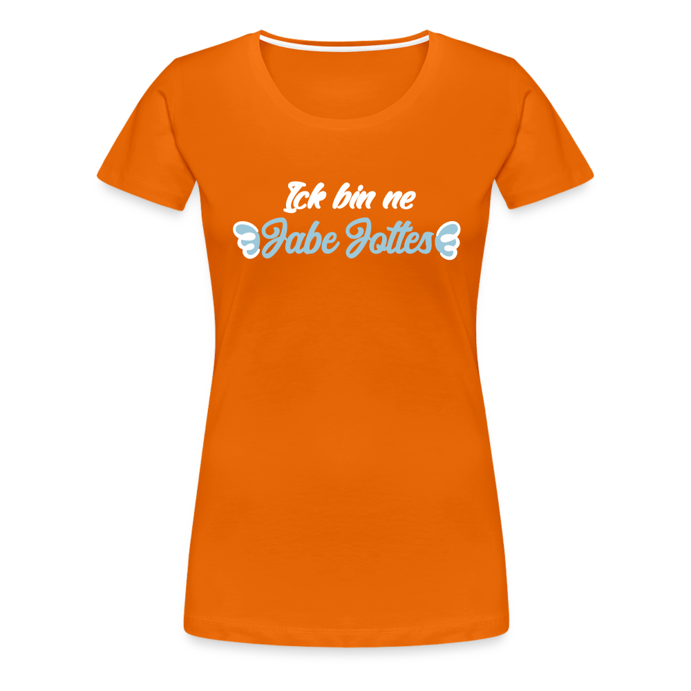 Jabe Jottes - Frauen Premium T-Shirt - orange