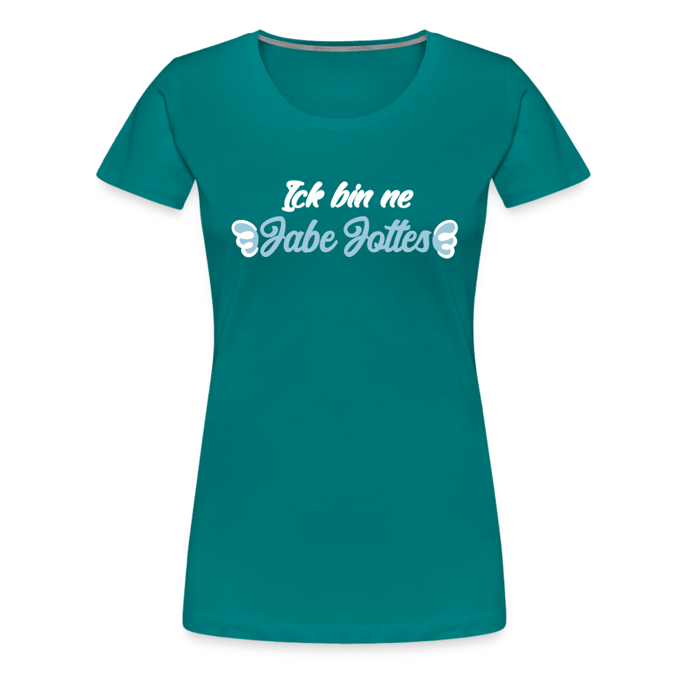 Jabe Jottes - Frauen Premium T-Shirt - diva blue