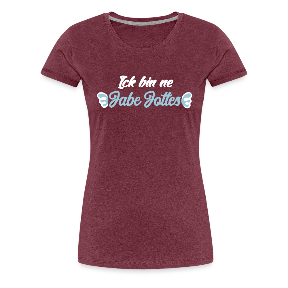 Jabe Jottes - Frauen Premium T-Shirt - heather burgundy