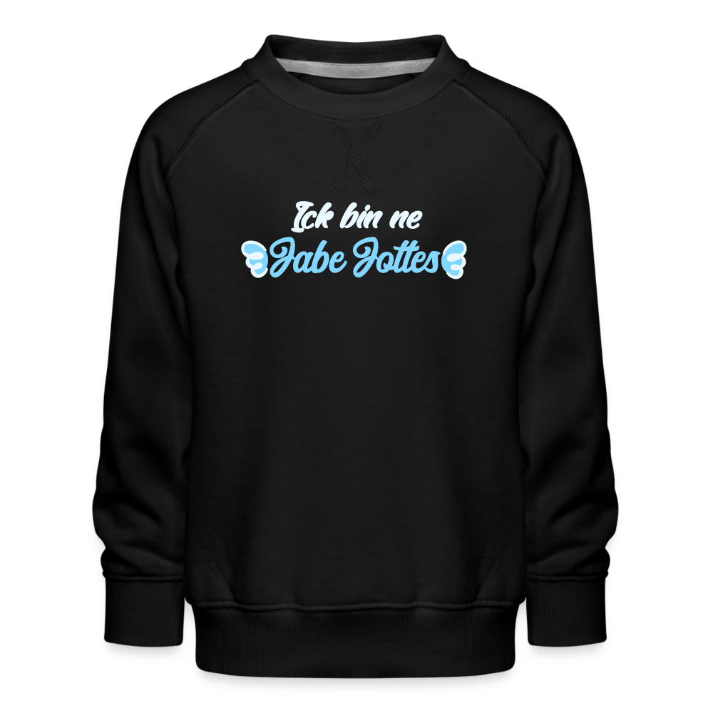 Jabe Jottes - Kinder Premium Sweatshirt - black