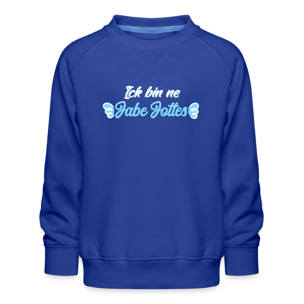 Jabe Jottes - Kinder Premium Sweatshirt - royal blue