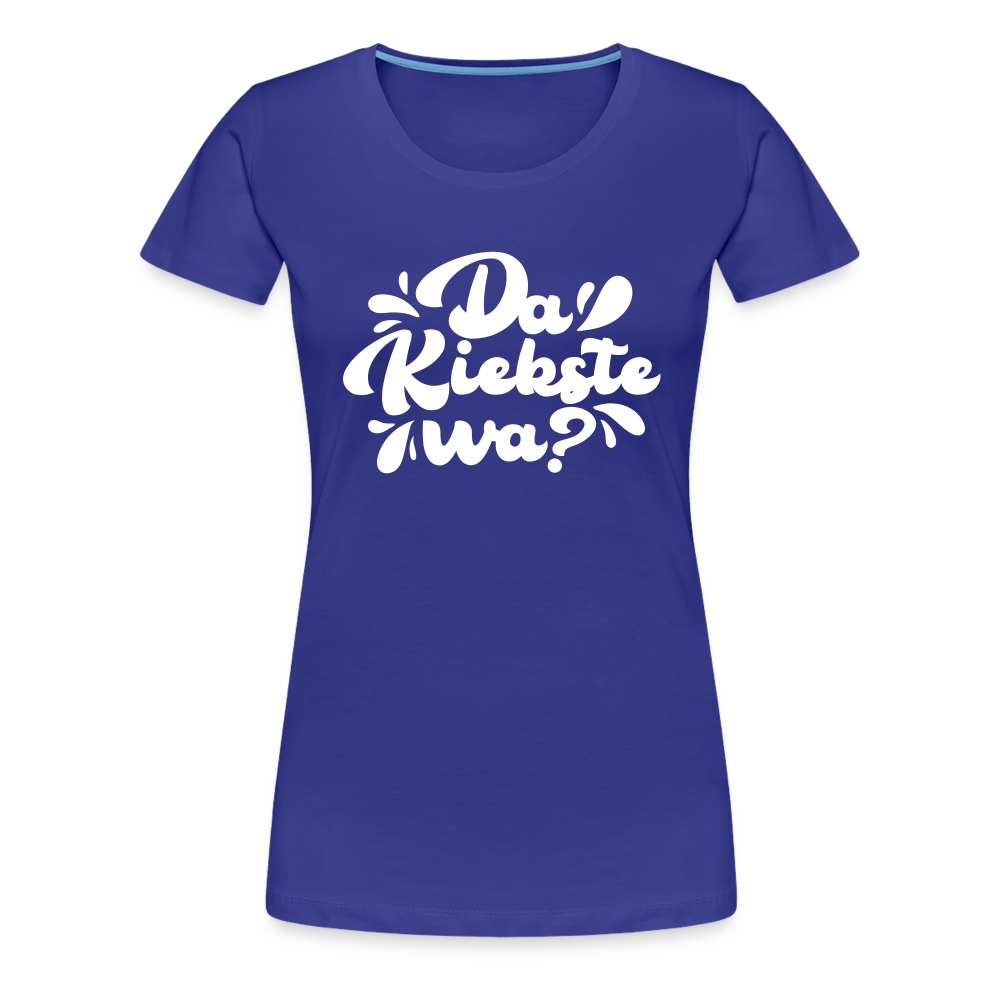 Kiekste - Frauen Premium T-Shirt - royal blue