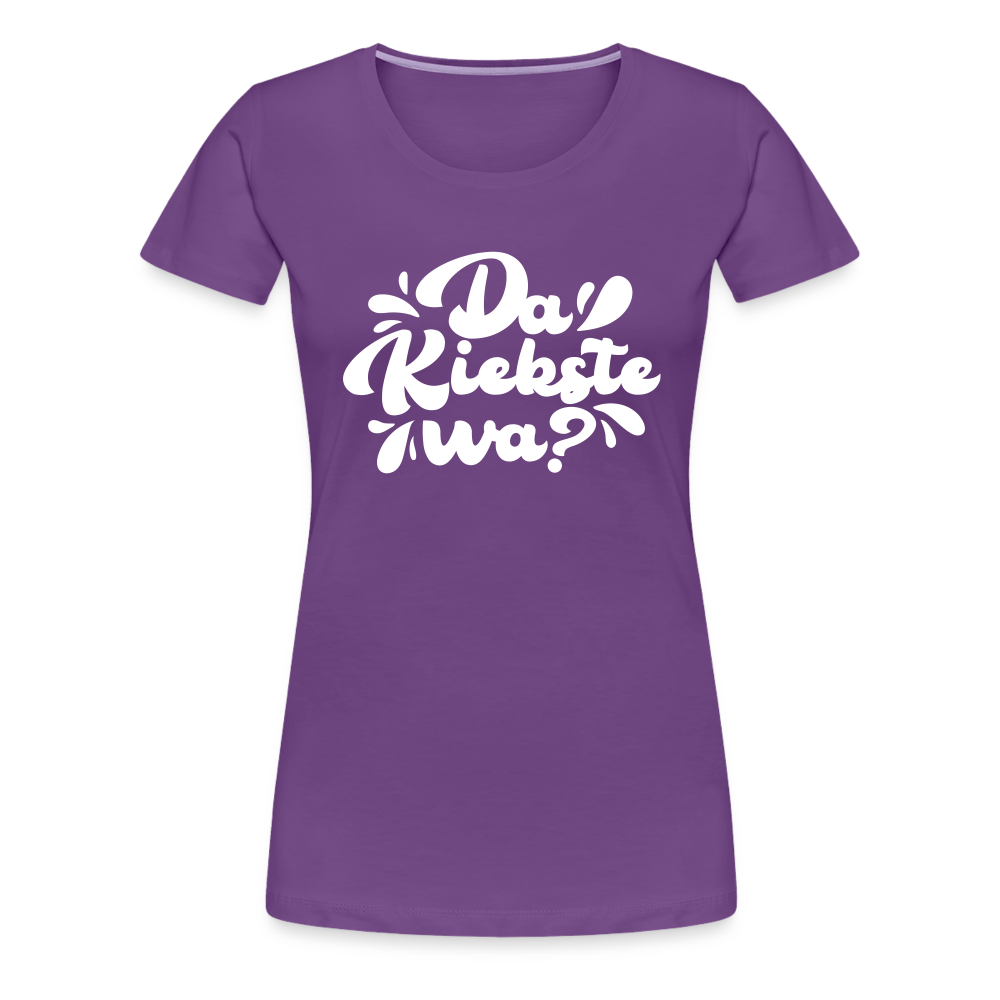 Kiekste - Frauen Premium T-Shirt - purple
