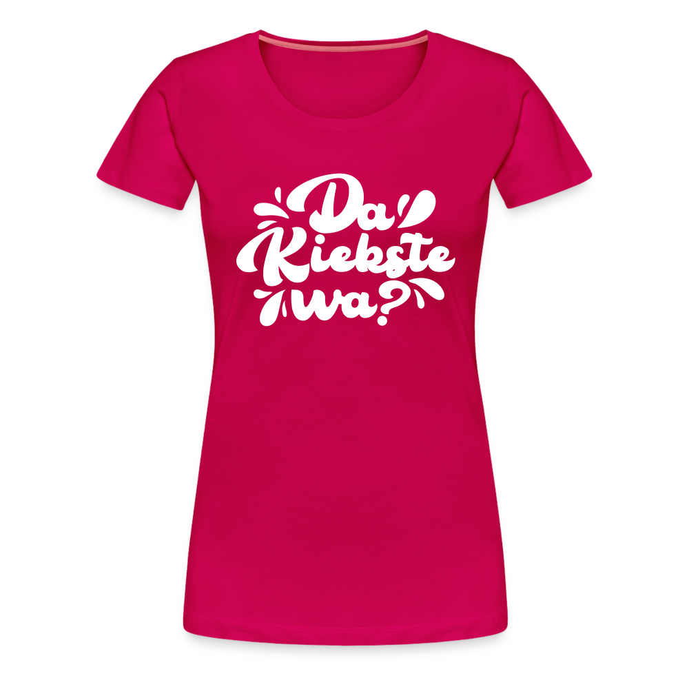 Kiekste - Frauen Premium T-Shirt - dark pink